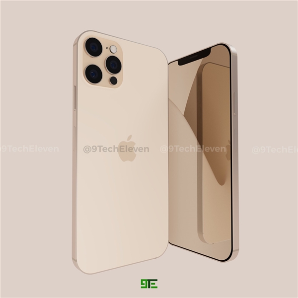 iPhone 12 Pro最新外形渲染圖曝光：越看越有蘋(píng)果4味道