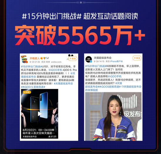 iQOO天貓超級(jí)品牌日，詮釋生而強(qiáng)悍探索突破