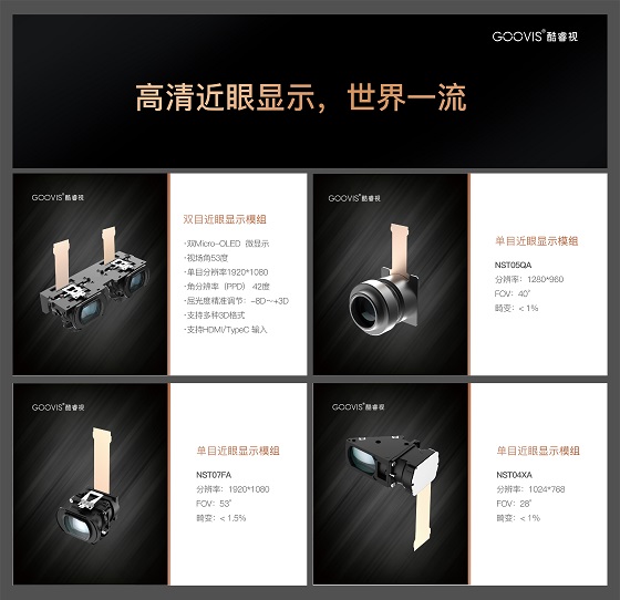 GOOVIS高清近眼顯示亮相光博會(huì)，賦能行業(yè)新技術(shù)應(yīng)用