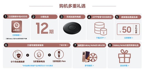 三星Galaxy Note20系列火爆熱銷，購機可享12期免息分期