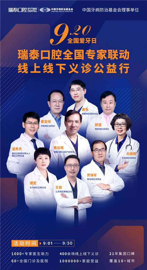 瑞泰口腔踐行公益 守護(hù)初心 品牌發(fā)展與社會責(zé)任并行