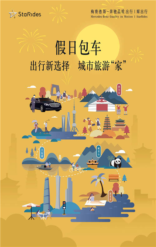 十一完美假期，從預約奔馳耀出行開始
