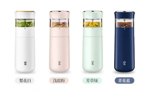 飲茶文化帶著“潮”，鳴盞保溫杯為年輕人精心泡好茶！