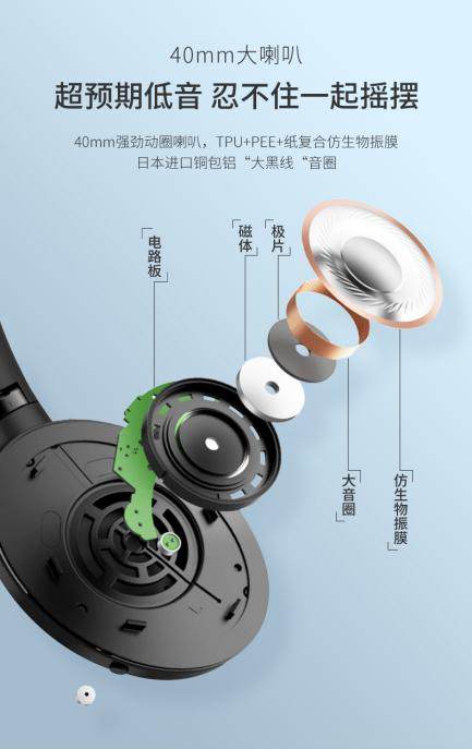 打破千元降噪耳機門檻，酷狗M9頭戴降噪藍牙耳機，成年輕人新寵