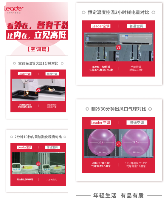 也許你很大牌，但我更懂年輕人！Leader長在年輕人審美上的空調(diào)