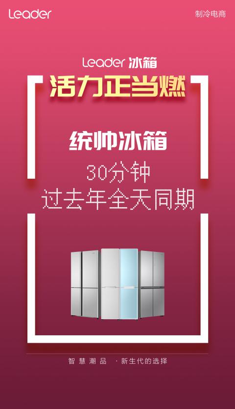躍居TOP5！被年輕人喜歡的Leader冰箱，雙11榜上有名