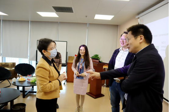 湖北省人社廳領導蒞臨薪太軟考察調(diào)研