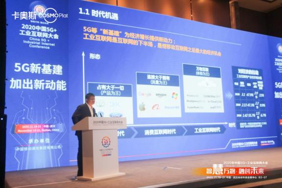 示范引領！卡奧斯COSMOPlat入選“2020年中國5G+工業(yè)互聯(lián)網(wǎng)典型應用”