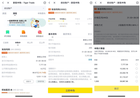 泡泡瑪特沖刺港交所今起招股，老虎證券打新通道已開啟