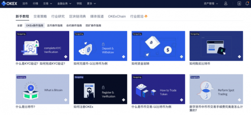 OKEx，區(qū)塊鏈科普的先行者