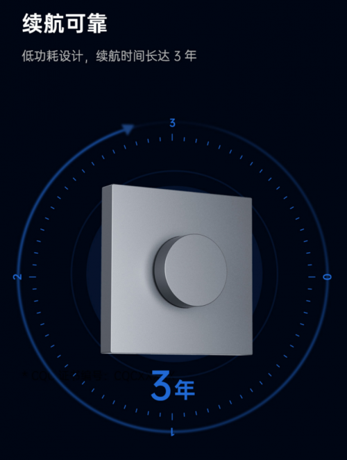 2.無極調(diào)節(jié)，3年續(xù)航！Aqara智能旋鈕開關(guān)H1無線版發(fā)售！