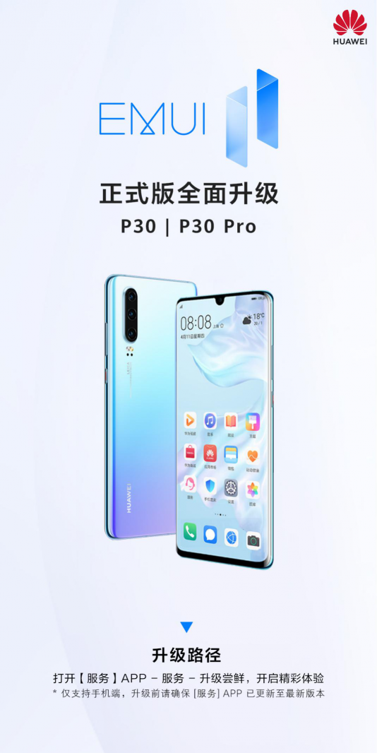 P30系列EMUI11正式版升級來襲，這些功能千萬不能錯過