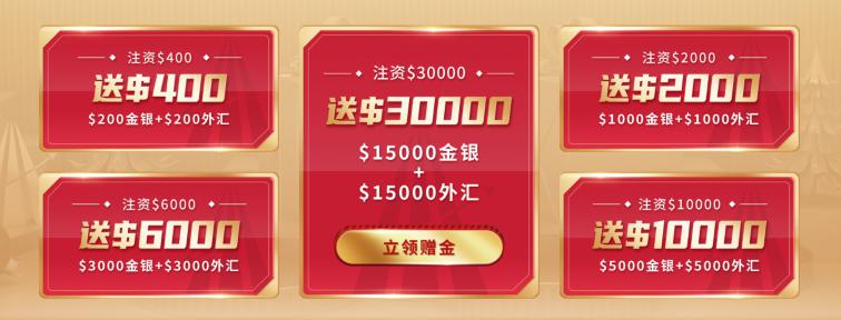 雙旦大狂歡，領(lǐng)峰環(huán)球送每人$30000年終豪禮！