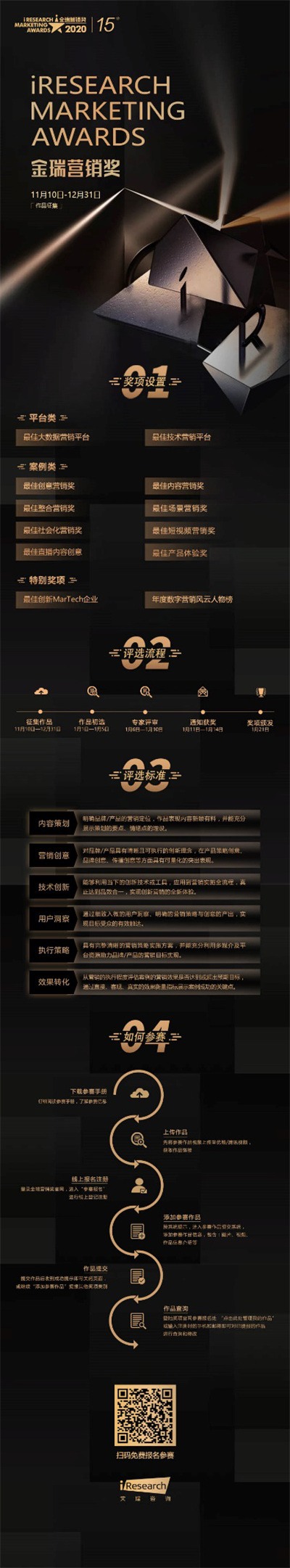 2020 iResearch Marketing Awards 金瑞營(yíng)銷獎(jiǎng)作品火熱征集中！