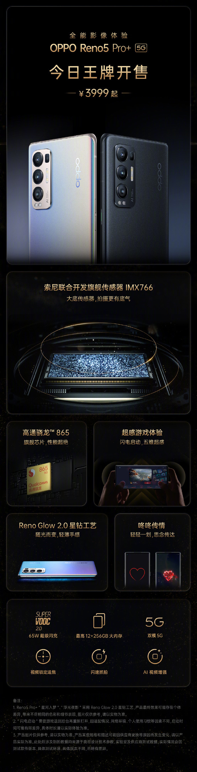 OPPO Reno5 Pro 開售海報