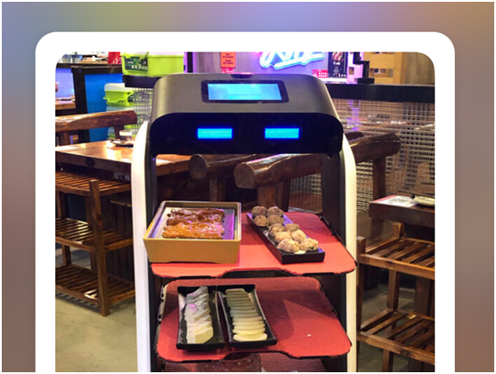 送餐機器人等創(chuàng)新模式助力餐飲行業(yè)復(fù)蘇發(fā)展