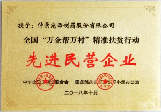 仲景宛西制藥董事長孫鋒獲頒“民營經(jīng)濟(jì)‘出彩河南人