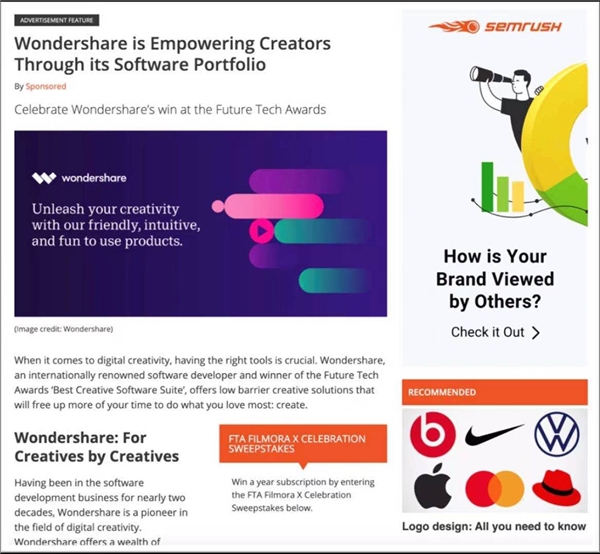 再獲殊榮！萬興科技拿下Future Tech Awards頒發(fā)2020年度“最佳創(chuàng)意軟件產(chǎn)品系列獎”