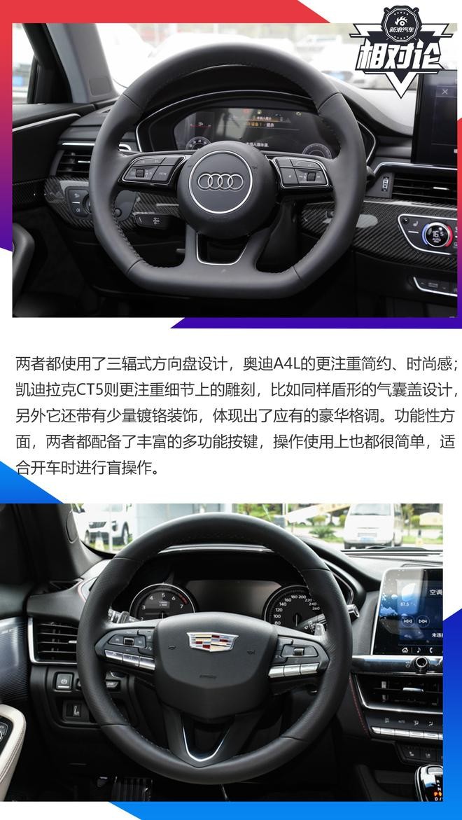 豪華與性能兼?zhèn)?，凱迪拉克CT5比奧迪A4L更值得