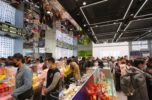 TOP TOY搶占國內(nèi)潮玩市場，迅速擴(kuò)張門店版圖