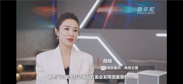 未來五年互聯(lián)網(wǎng)營銷師如何發(fā)展？“兩會面對面”薇婭一句話說透了