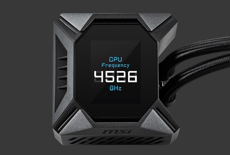 微星發(fā)布K360一體式水冷散熱器，自定義LCD顯示屏！