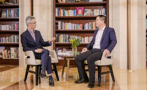 蔣昌建對話華為孫權 探討未來社會人們工作學習新方式