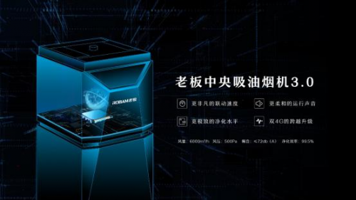 中央吸油煙機(jī)3.0時(shí)代來臨！老板電器助力綠色健康住宅新升級(jí)