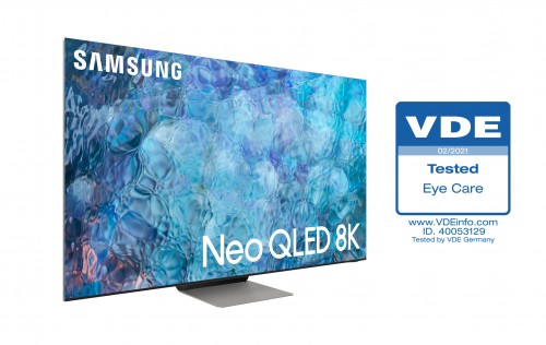 VDE護眼認證加持，三星Neo QLED 8K 盡顯極簡主義美學修養(yǎng)