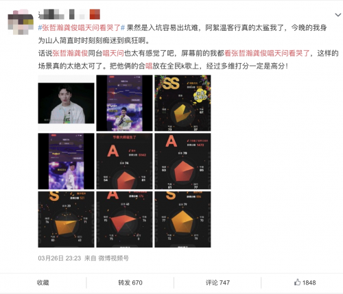 龔俊這次唱歌及格了？全民K歌多維打分功能上線，用科技評判歌聲！