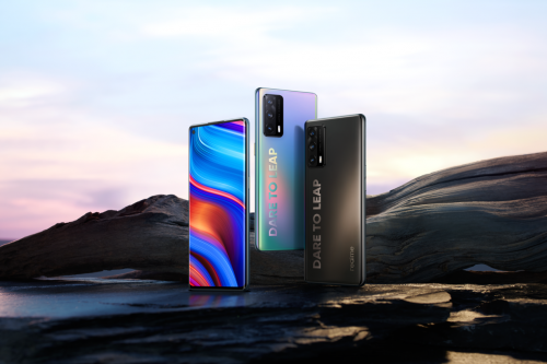 天空之城夢(mèng)幻配色，realme首款曲面屏X7 Pro至尊版登場(chǎng)