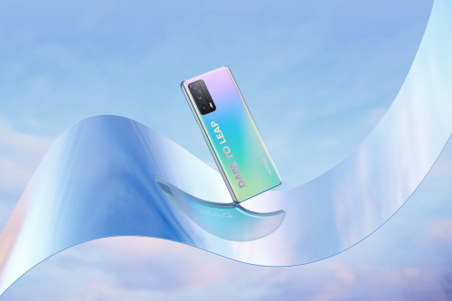 天空之城夢(mèng)幻配色，realme首款曲面屏X7 Pro至尊版登場(chǎng)