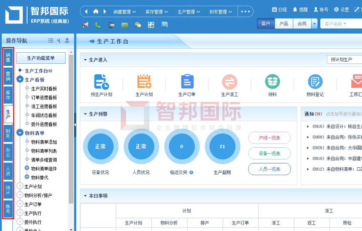 全程智能，一鍵永逸！智邦國際產(chǎn)銷一體化管理軟件，護(hù)航企業(yè)智能化轉(zhuǎn)型