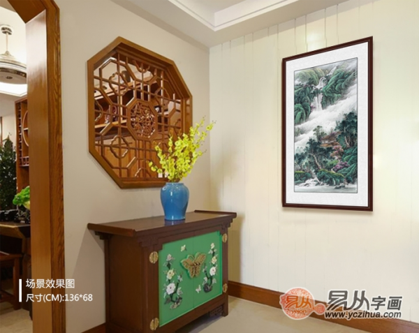 一進門看到什么畫好？進門掛畫，就得這么選
