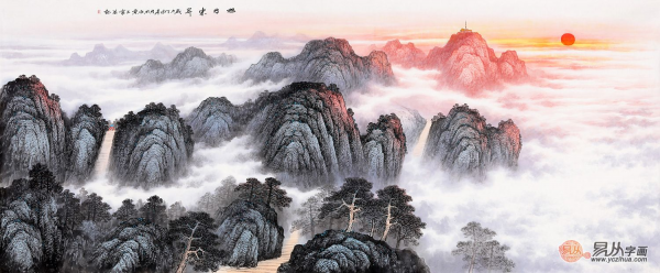 辦公室適合掛什么字畫(huà) 彰顯品位與身份的山水畫(huà)