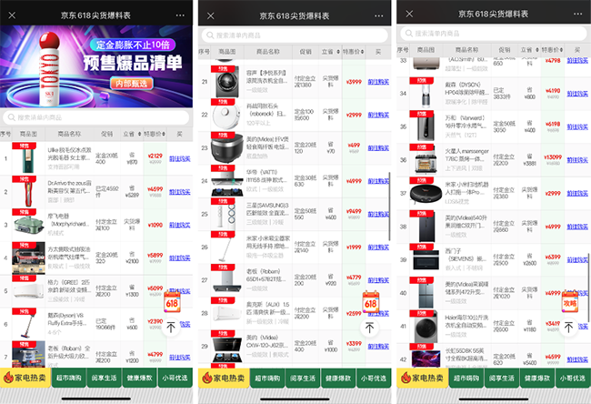 這里有一份家電“預(yù)售爆品清單”，輕松玩轉(zhuǎn)京東618！