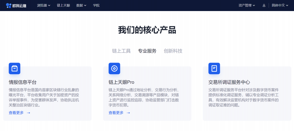 “中國(guó)版Chainalysis”升級(jí)，歐科云鏈鏈上天眼Pro智慧助警打擊加密貨幣犯罪