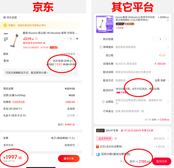 618平臺優(yōu)惠大對比：京東家電價(jià)格低到不可思議