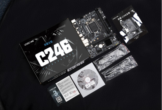 昂霸C246主板+全新英特爾E-2124處理器，i3i5缺貨優(yōu)選替代方案來了!