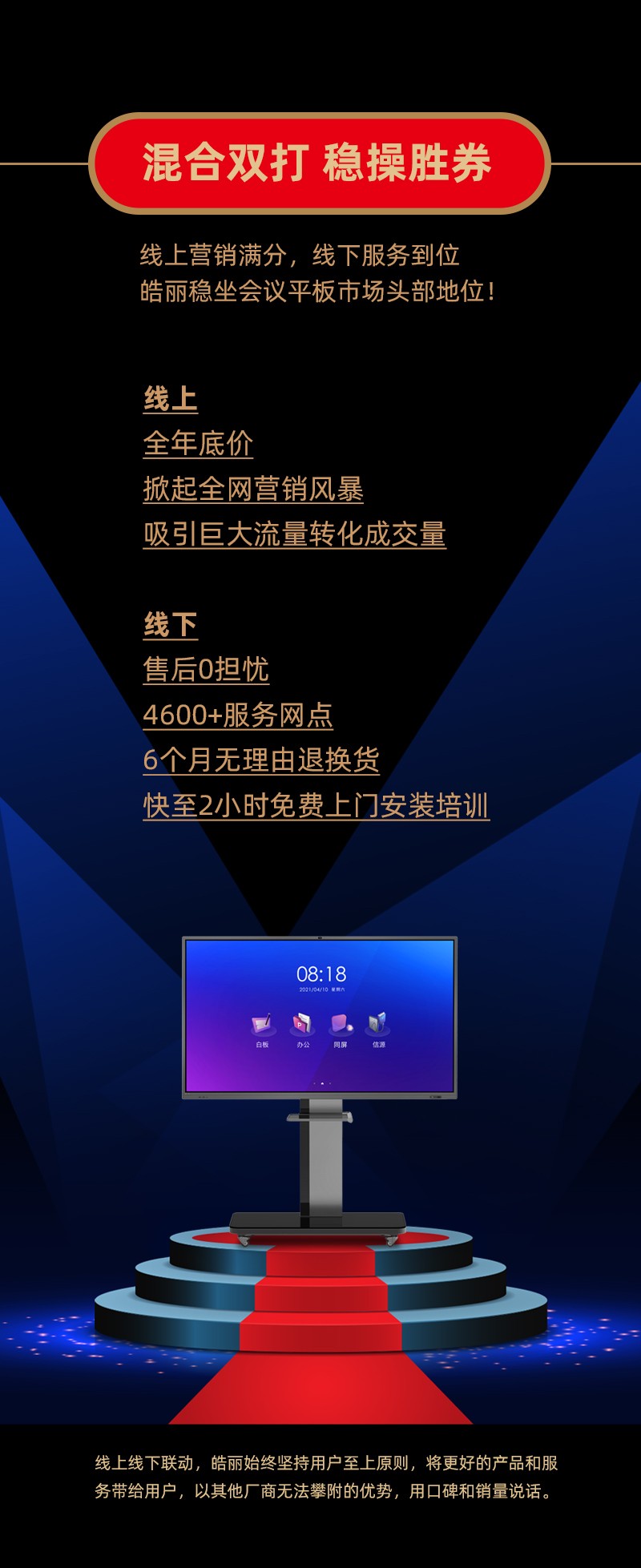 皓麗會(huì)議平板618再奪冠！