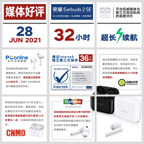 榮耀Earbuds 2 SE首銷全渠道銷量暴漲，趙明表示未來每月有重量級新品推出
