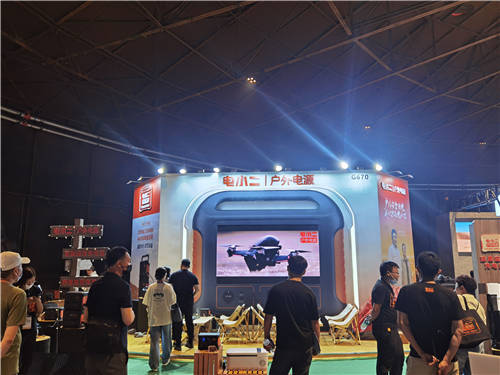 科技國潮風靡大戶外，電小二戶外電源亞洲戶外展再出圈