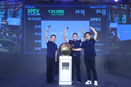 紐約、香港雙重主要上市，小鵬汽車只用了不到一年的時間