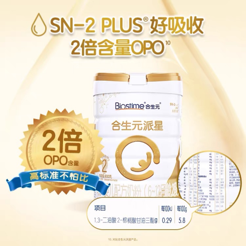 奶粉哪個牌子的好？有合生元派星陪伴寶寶成長