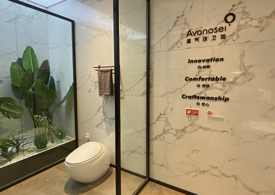 驚喜首秀！藍(lán)氣球衛(wèi)浴亮相廣州建博會(huì)