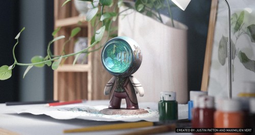 NVIDIA Studio 進入 3D 時代：采用光追和 AI 的 Adobe 3D 設計軟件集