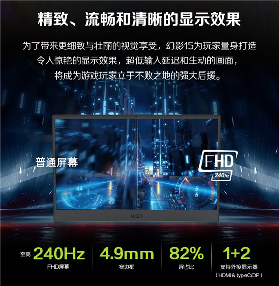 雙A信仰，為突破框架而生！輕薄高效——微星幻影15新品駕到