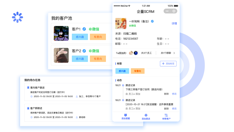 如何精細化運營？微動天下企量SCRM在線深度解析