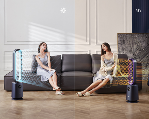 SoleusAir舒樂氏無葉風扇：風扇、暖氣、凈化器一機集成