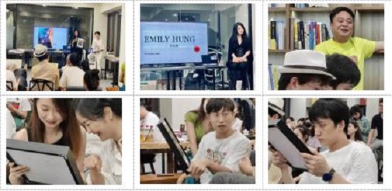 TNTT聯(lián)動(dòng)版畫洪詩雅Emily在深舉辦《藝術(shù)家的靈魂對(duì)話》分享會(huì)